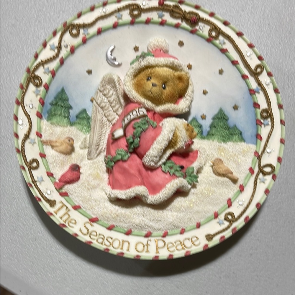 Cherished Teddies 1996 Decorative Plate
